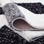 Myshaggy Geometric Grey Rug - Bargainia.com - 