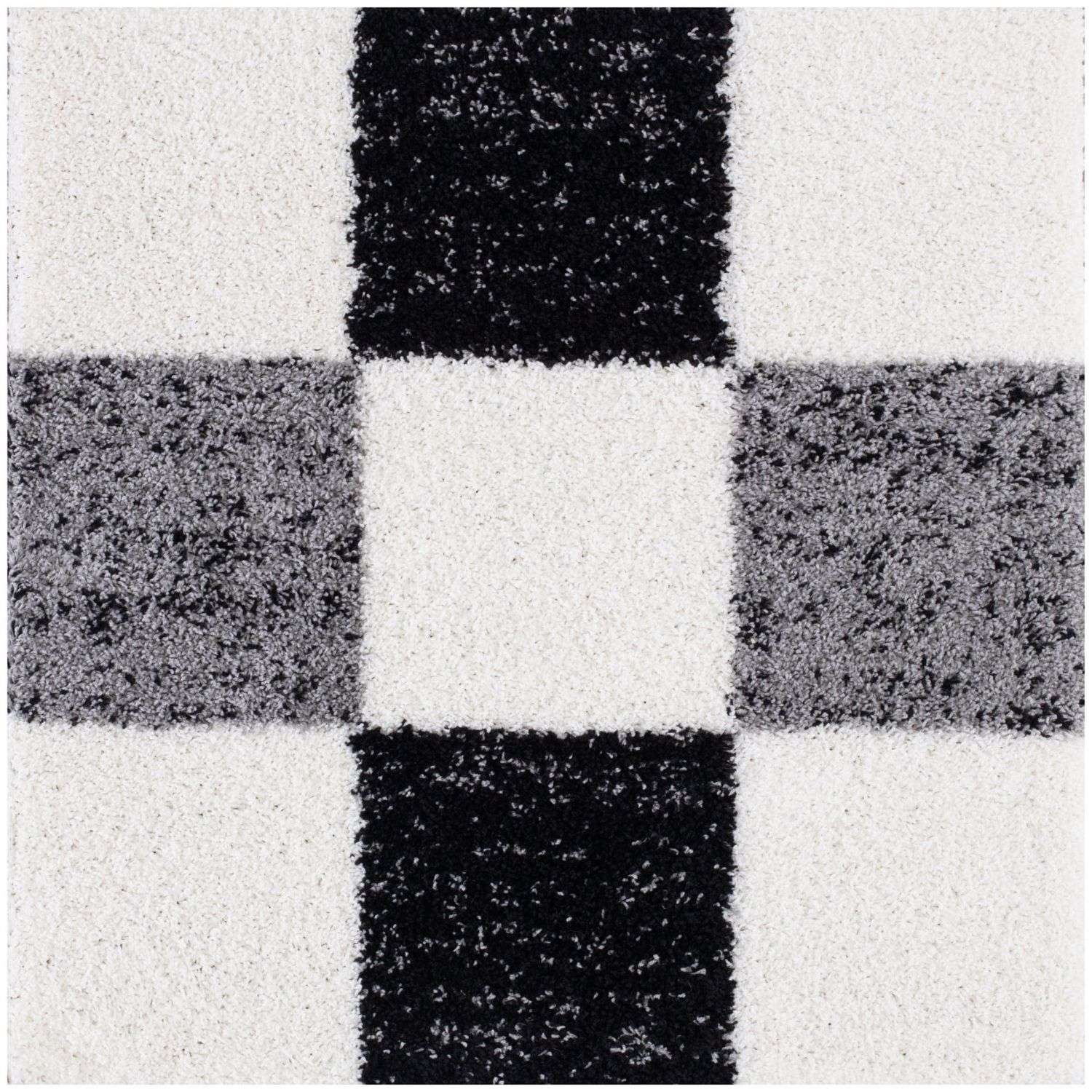 Myshaggy Geometric Grey Rug - Bargainia.com - 5060912234295 - 2908