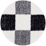 Myshaggy Geometric Grey Rug - Bargainia.com - 