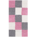 Myshaggy Geometric Pink Rug - Bargainia.com - 