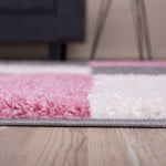 Myshaggy Geometric Pink Rug - Bargainia.com - 