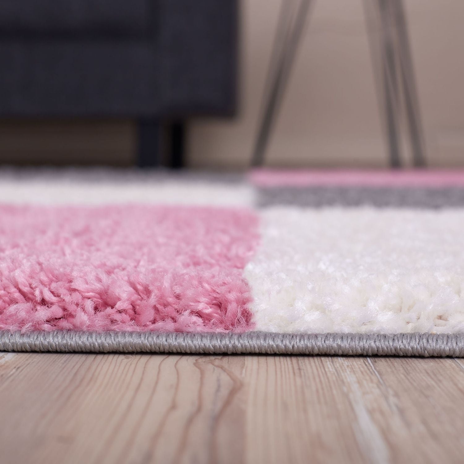 Myshaggy Geometric Pink Rug - Bargainia.com - 5060912234462 - 2955