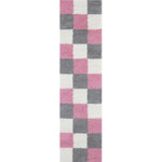 Myshaggy Geometric Pink Rug - Bargainia.com - 
