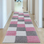 Myshaggy Geometric Pink Rug - Bargainia.com - 