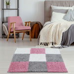 Myshaggy Geometric Pink Rug - Bargainia.com - 