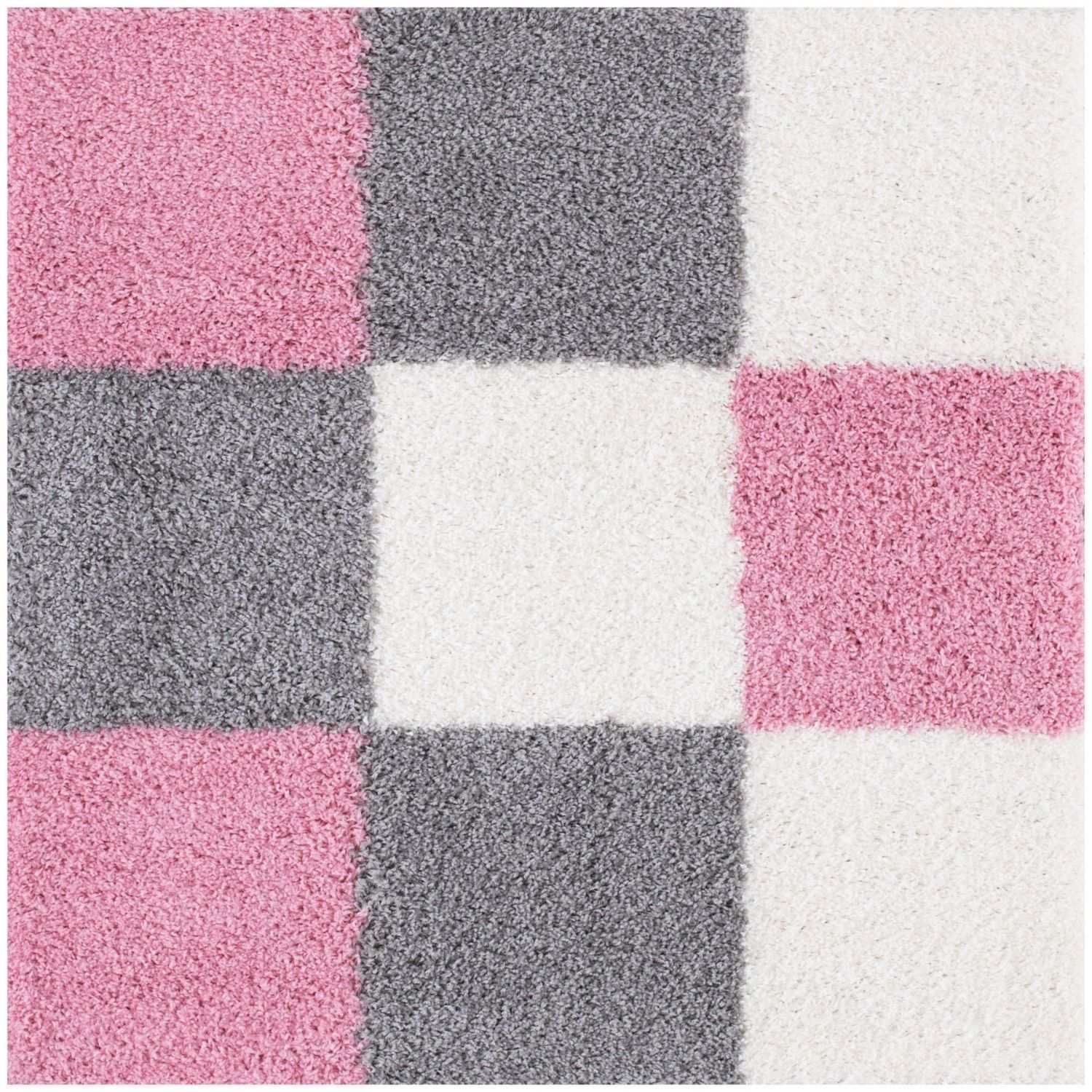 Myshaggy Geometric Pink Rug - Bargainia.com - 5060912234493 - 2958