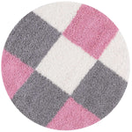 Myshaggy Geometric Pink Rug - Bargainia.com - 