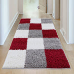 Myshaggy Geometric Red Rug - Bargainia.com - 