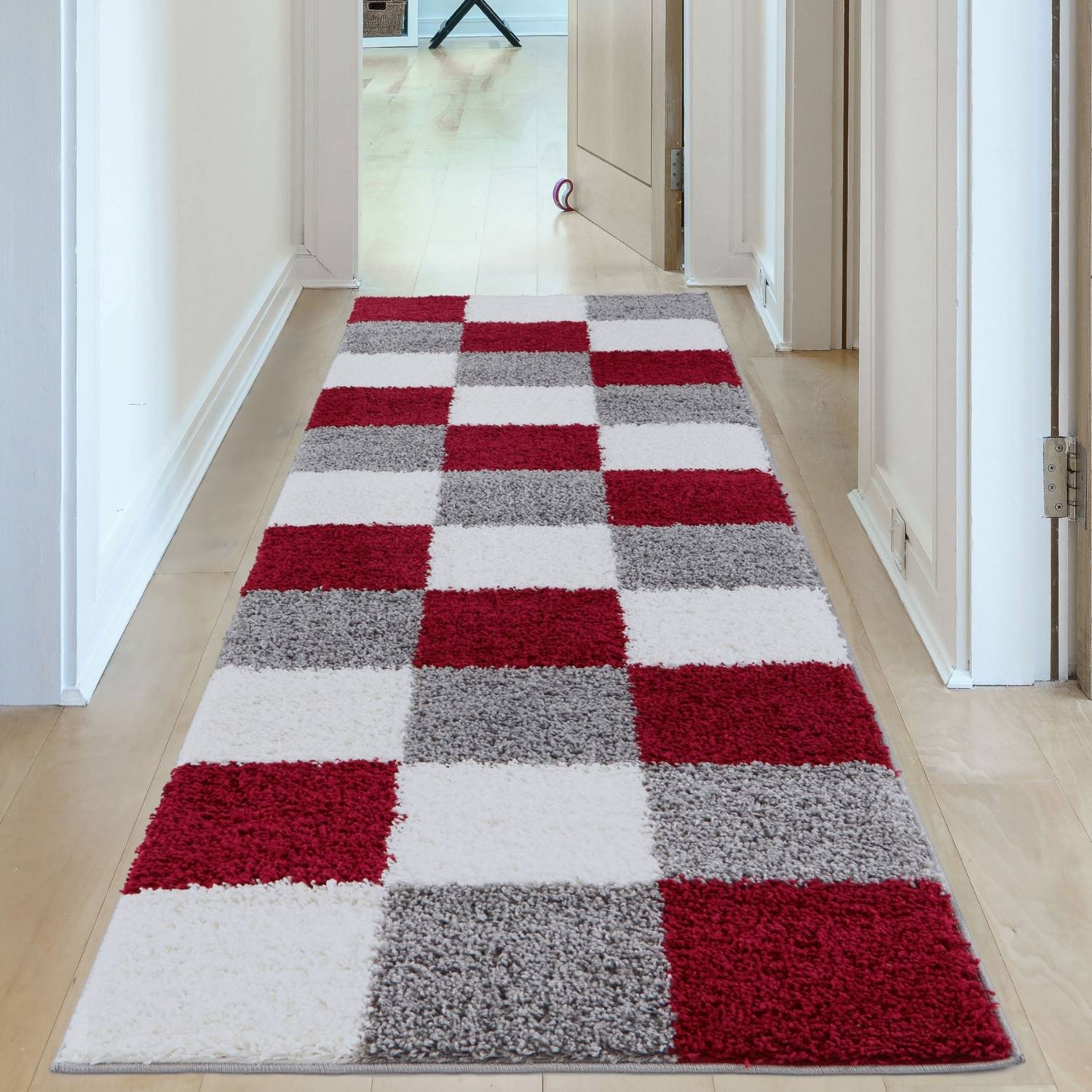 Myshaggy Geometric Red Rug - Bargainia.com - 5060912234783 - 2927