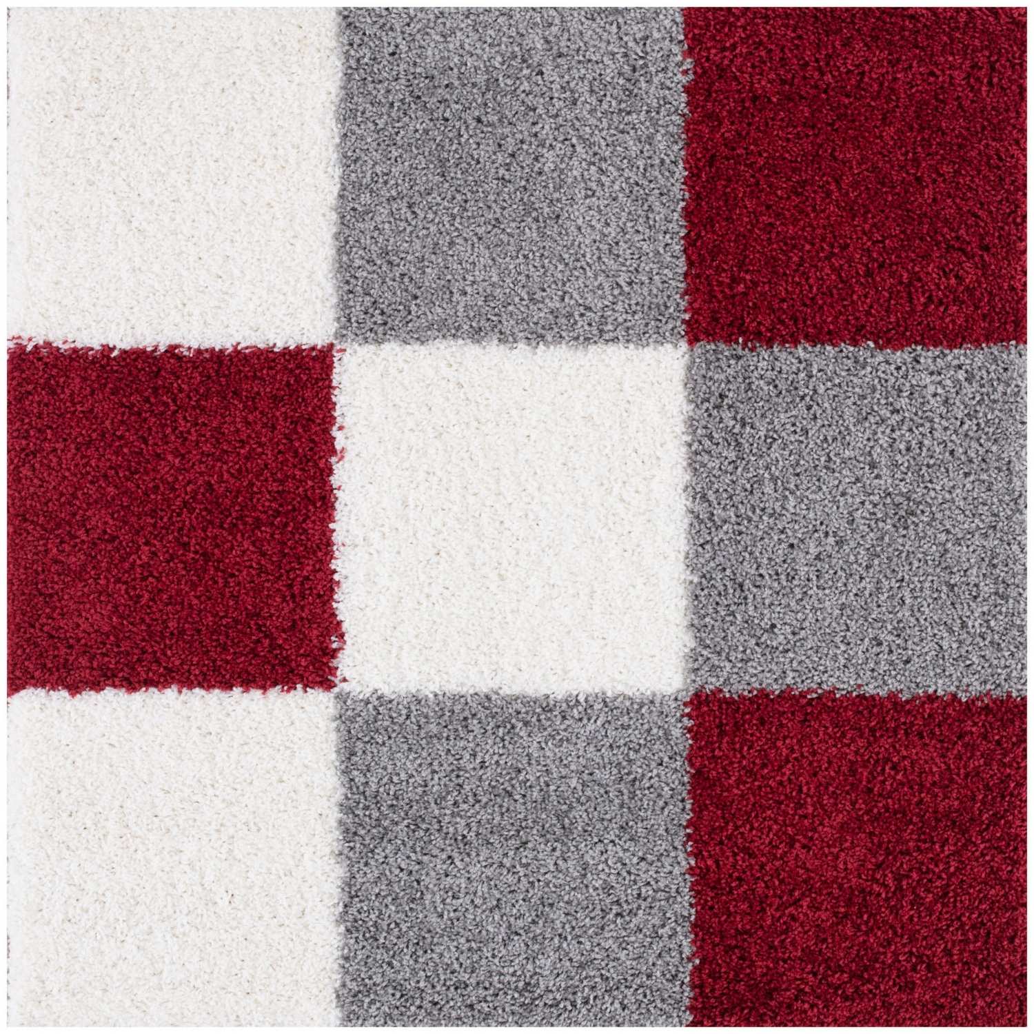 Myshaggy Geometric Red Rug - Bargainia.com - 5060912234790 - 2928