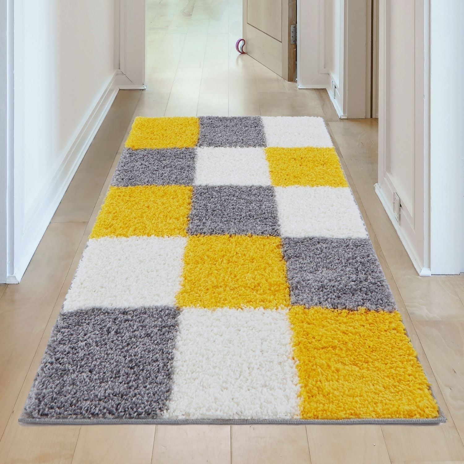 Myshaggy Geometric Yellow Rug - Bargainia.com - 5060912234660 - 2885