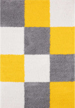 Myshaggy Geometric Yellow Rug - Bargainia.com - 