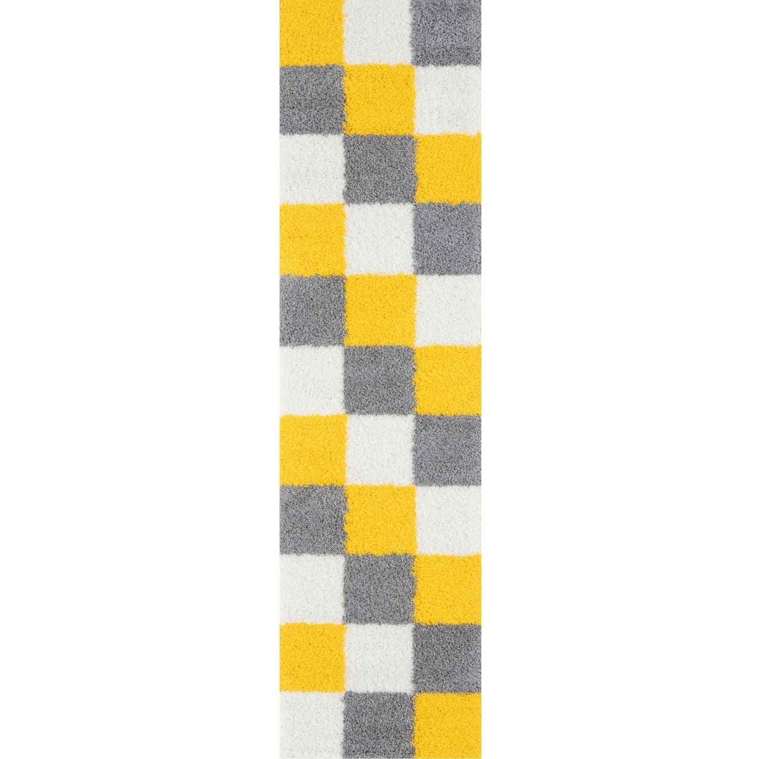 Myshaggy Geometric Yellow Rug - Bargainia.com - 