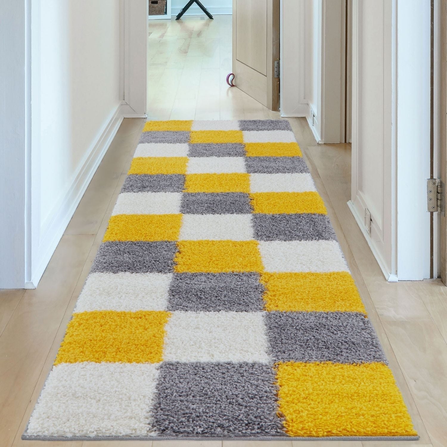 Myshaggy Geometric Yellow Rug - Bargainia.com - 5060912234684 - 2887