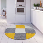 Myshaggy Geometric Yellow Rug - Bargainia.com - 