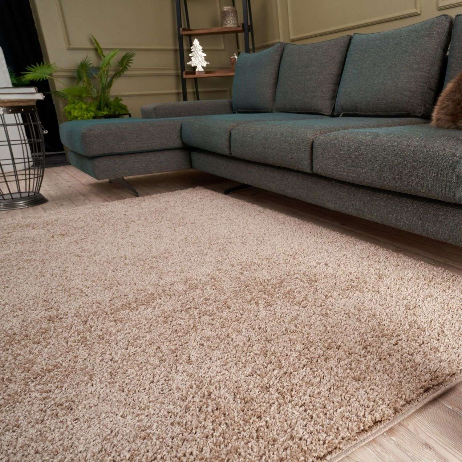 Myshaggy Solid Beige Rug - Bargainia.com - 5060912230303 - 2737