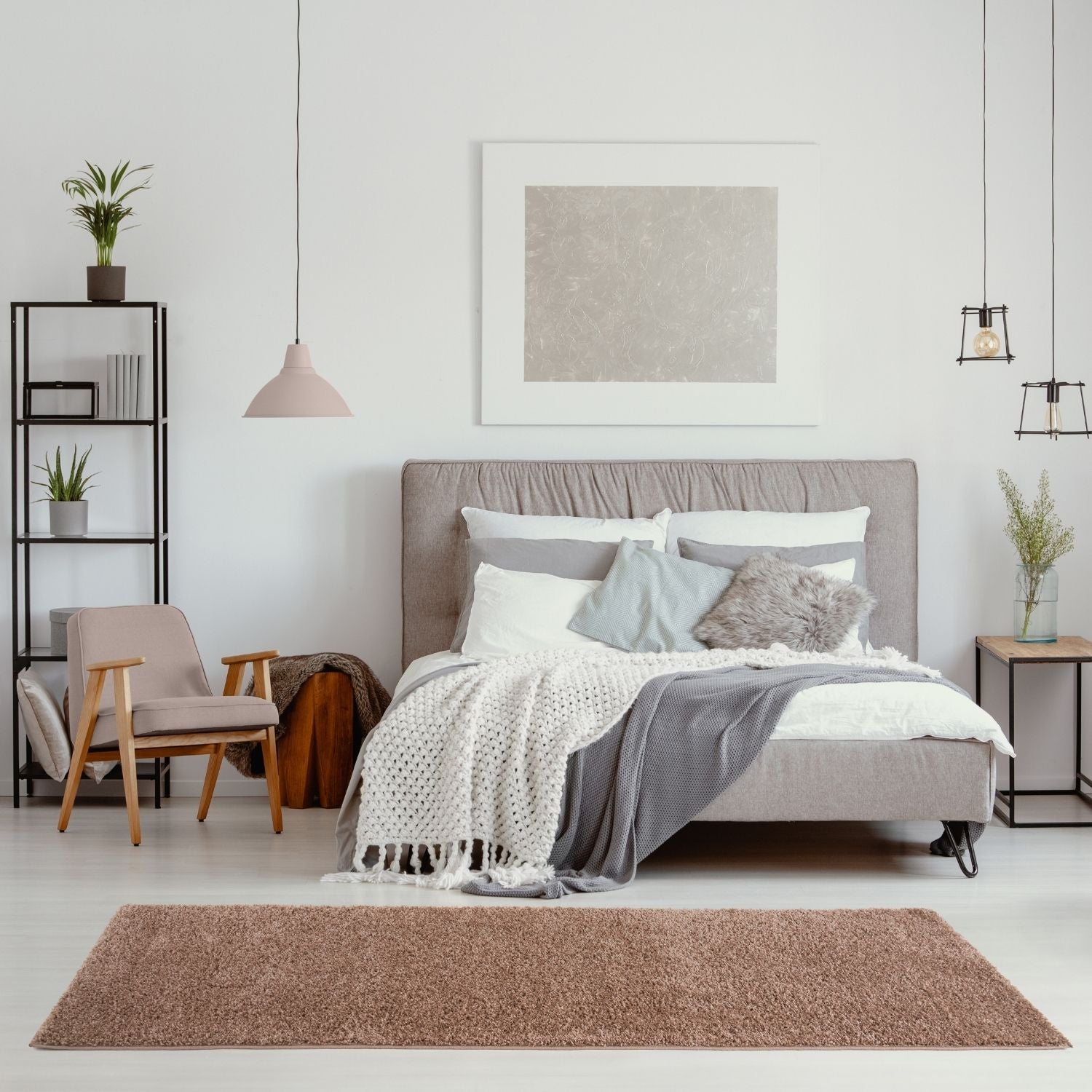 Myshaggy Solid Beige Rug - Bargainia.com - 5060912230310 - 2738