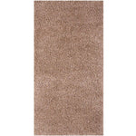 Myshaggy Solid Beige Rug - Bargainia.com - 
