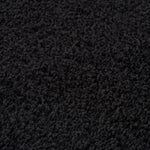 Myshaggy Solid Black Rug - Bargainia.com - 