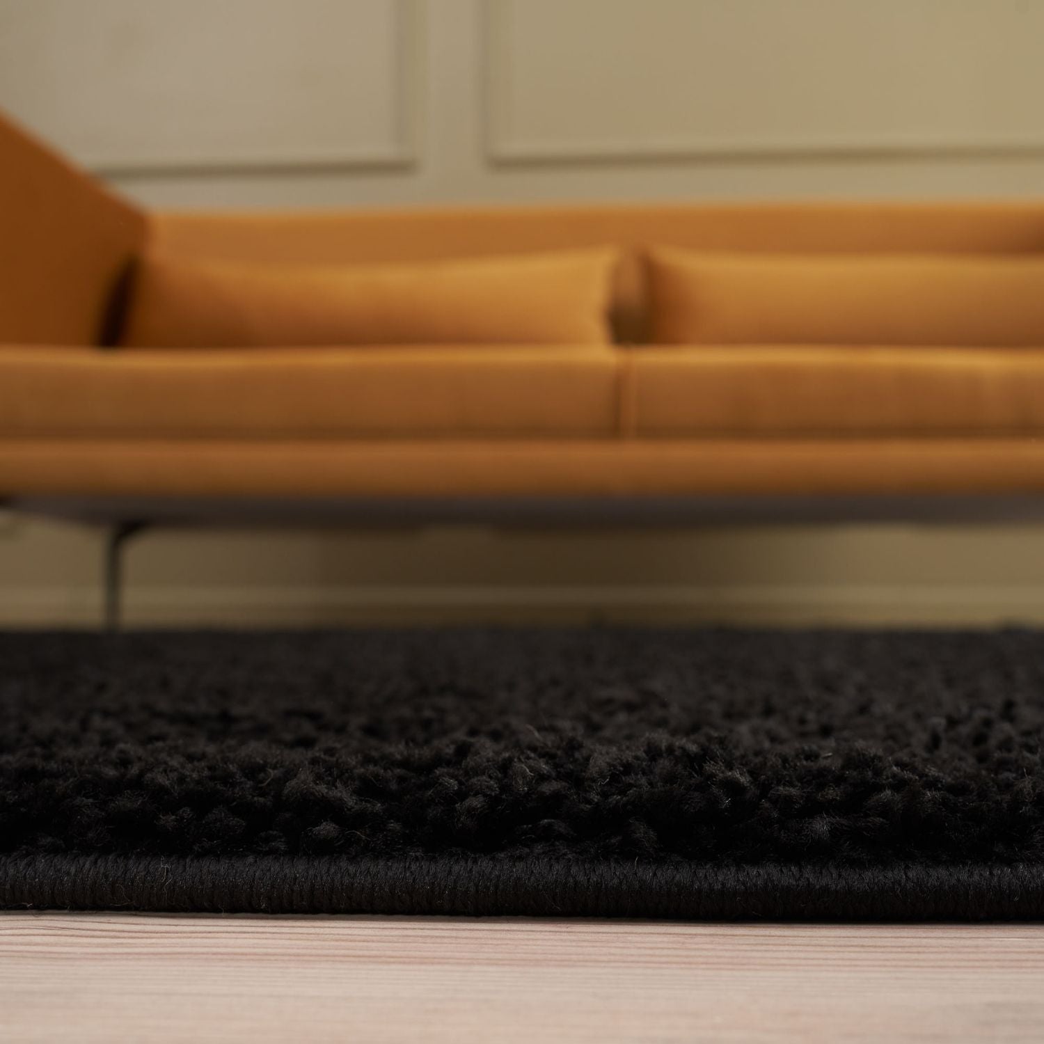 Myshaggy Solid Black Rug - Bargainia.com - 5060912231201 - 2827