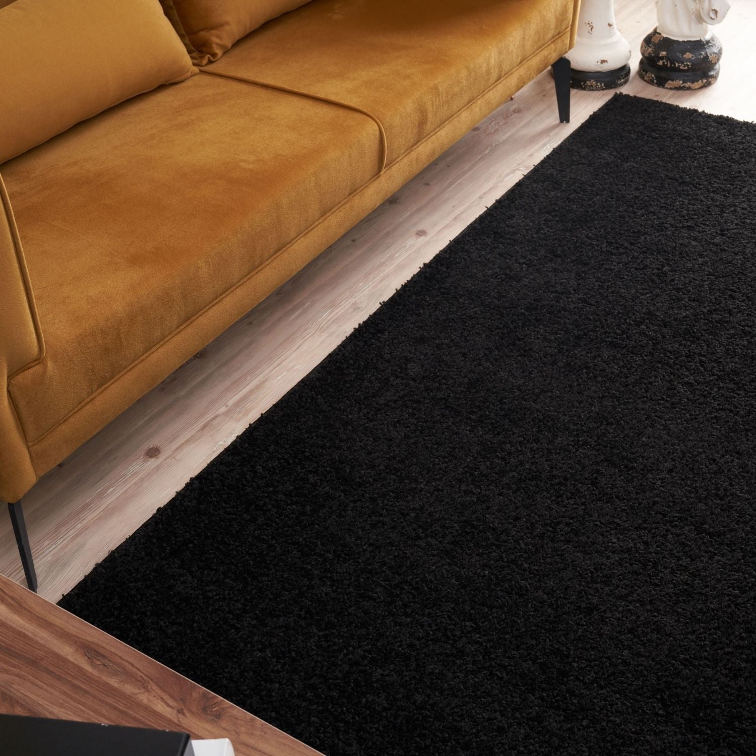 Myshaggy Solid Black Rug - Bargainia.com - 5060912231201 - 2827