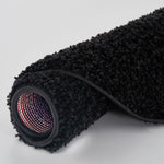 Myshaggy Solid Black Rug - Bargainia.com - 