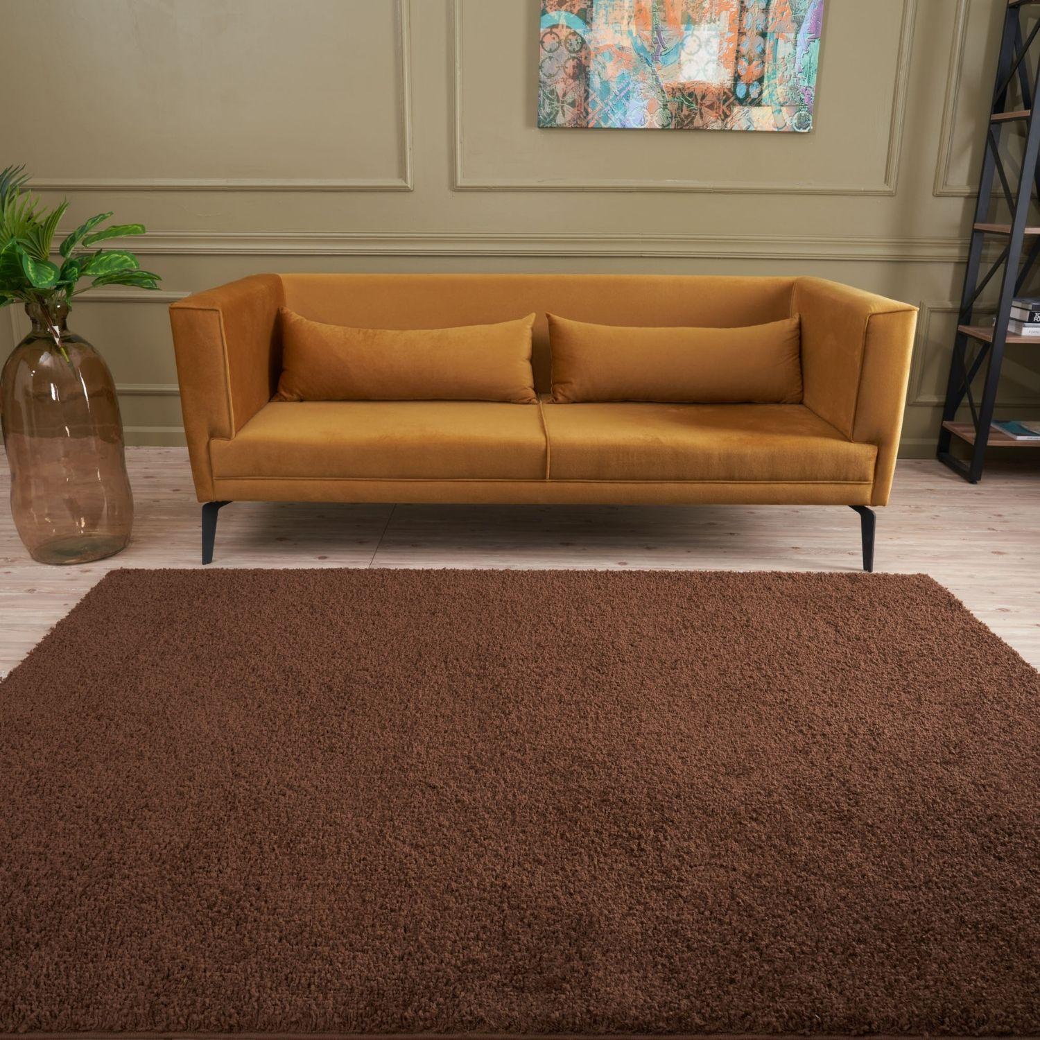 Myshaggy Solid Brown Rug - Bargainia.com - 5060912230709 - 2777