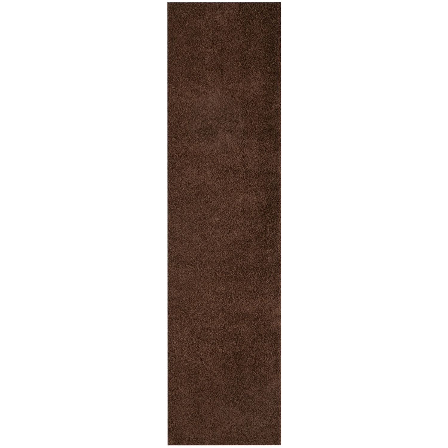 Myshaggy Solid Brown Rug - Bargainia.com - 