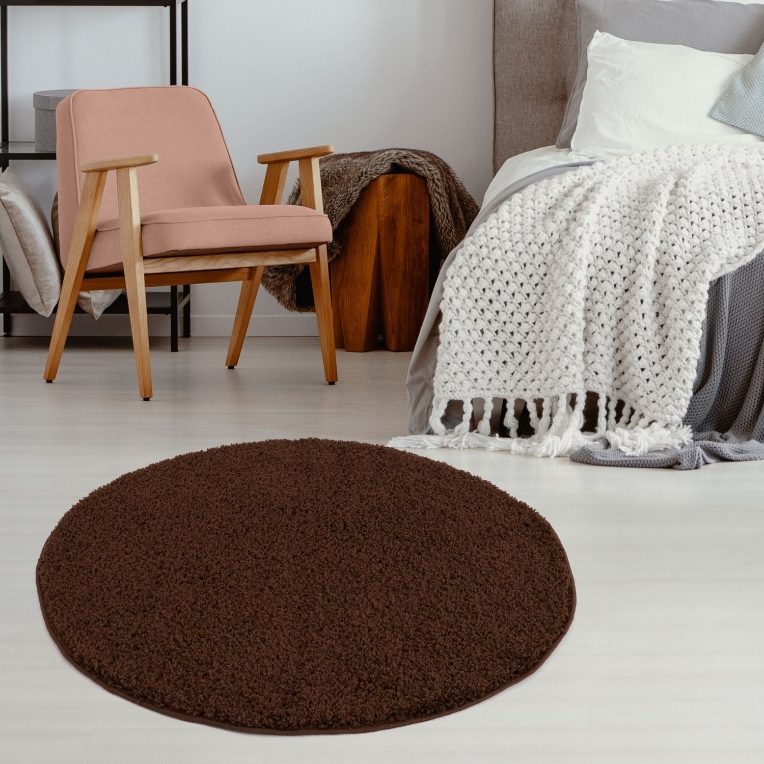 Myshaggy Solid Brown Rug - Bargainia.com - 5060912230747 - 2781