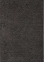 Myshaggy Solid Dark Grey Rug - Bargainia.com - 