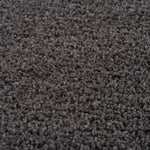 Myshaggy Solid Dark Grey Rug - Bargainia.com - 