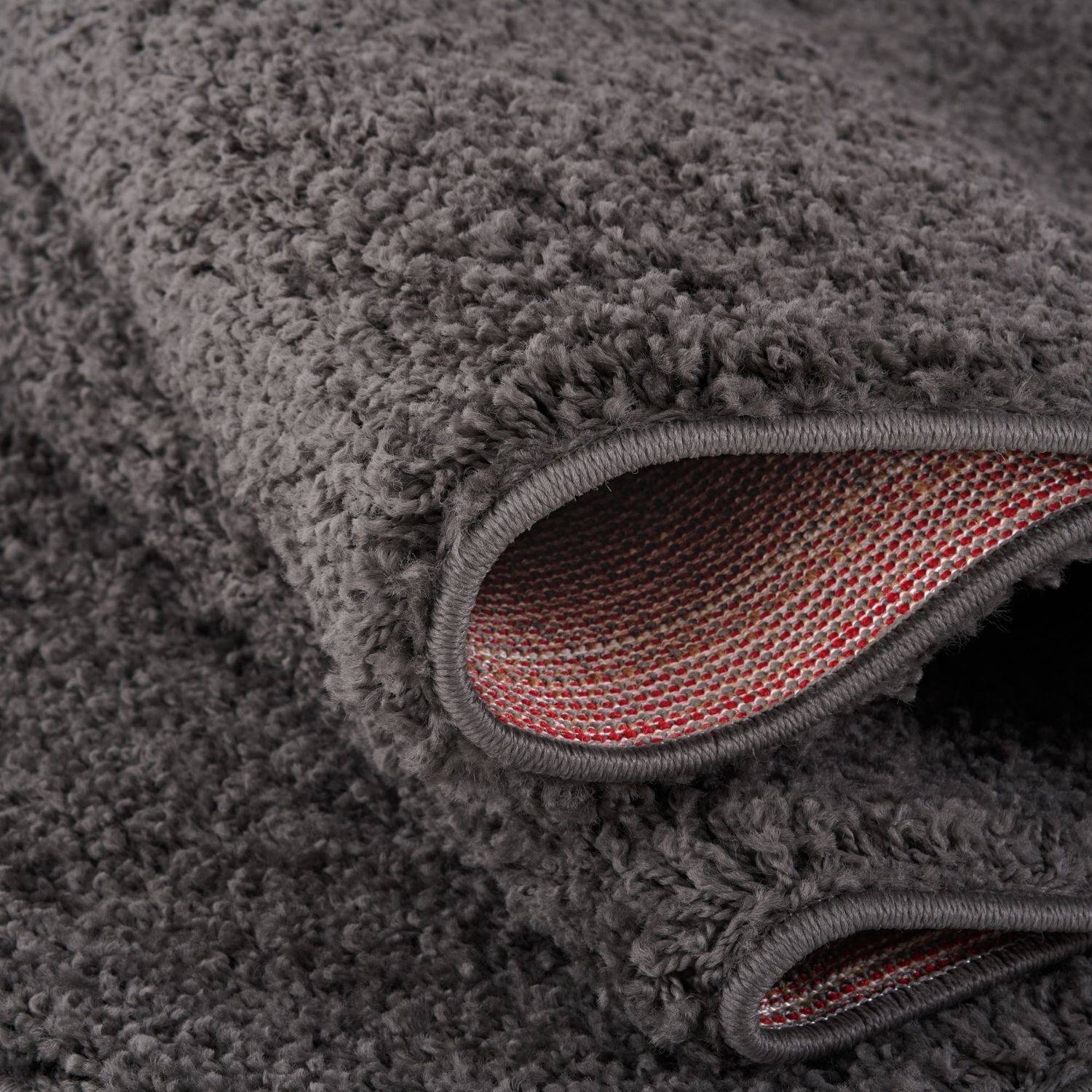 Myshaggy Solid Dark Grey Rug - Bargainia.com - 5060912230600 - 2767