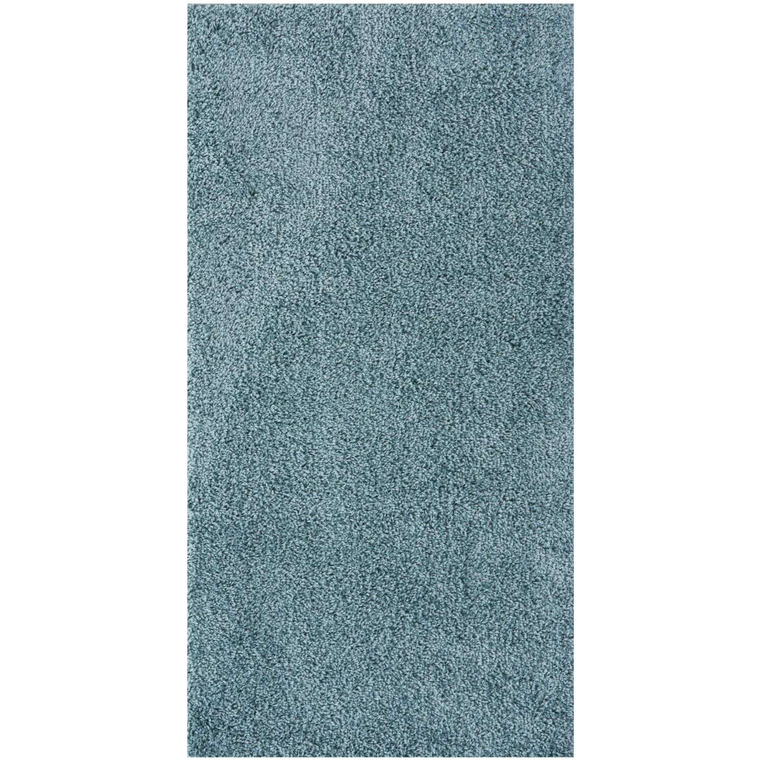 Myshaggy Solid Duck Egg Blue Rug - Bargainia.com - 5060912230907 - 2797