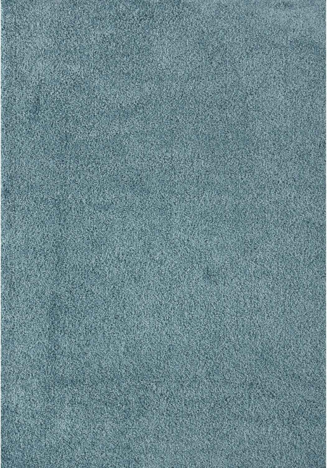 Myshaggy Solid Duck Egg Blue Rug - Bargainia.com - 5060912230907 - 2797