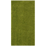 Myshaggy Solid Green Rug - Bargainia.com - 