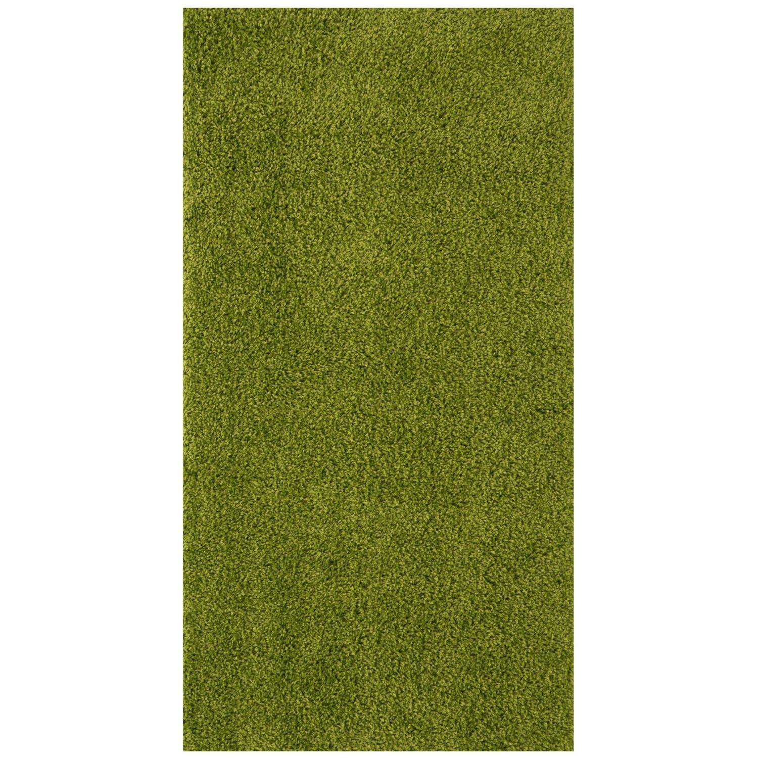 Myshaggy Solid Green Rug - Bargainia.com - 5060912231300 - 2837