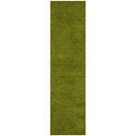 Myshaggy Solid Green Rug - Bargainia.com - 