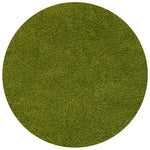 Myshaggy Solid Green Rug - Bargainia.com - 