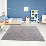 Myshaggy Solid Grey Rug - Bargainia.com - 