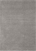 Myshaggy Solid Grey Rug - Bargainia.com - 