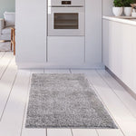 Myshaggy Solid Grey Rug - Bargainia.com - 