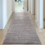 Myshaggy Solid Grey Rug - Bargainia.com - 
