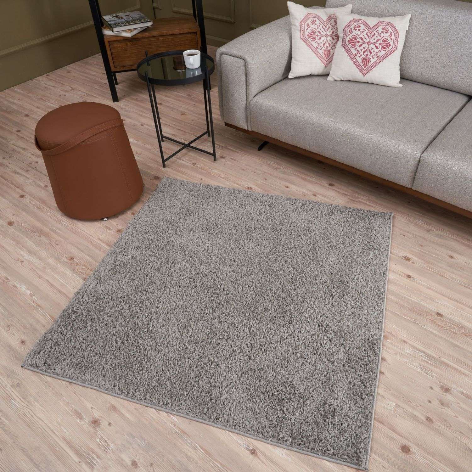 Myshaggy Solid Grey Rug - Bargainia.com - 5060912230532 - 2760