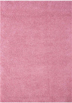 Myshaggy Solid Pink Rug - Bargainia.com - 