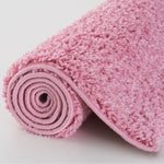 Myshaggy Solid Pink Rug - Bargainia.com - 