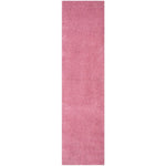 Myshaggy Solid Pink Rug - Bargainia.com - 