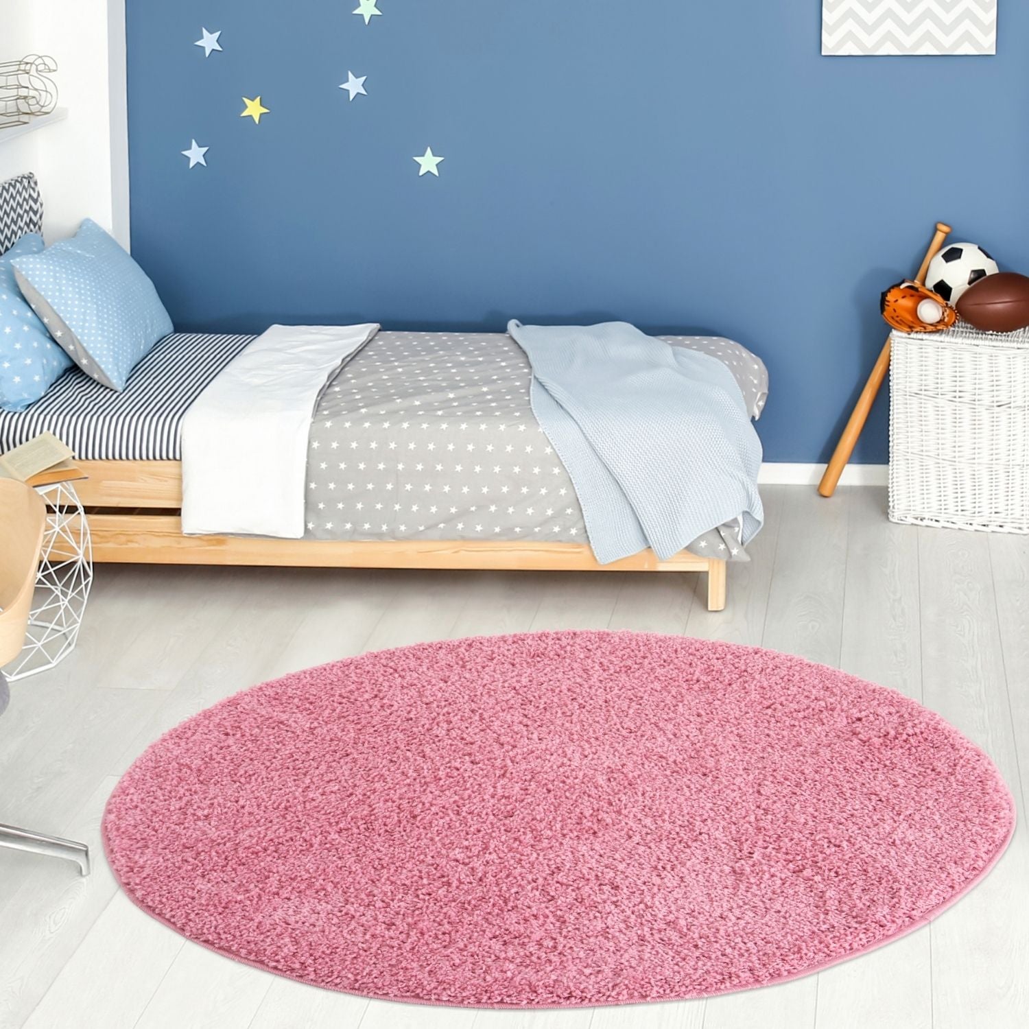 Myshaggy Solid Pink Rug - Bargainia.com - 5060912230846 - 2791