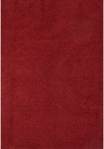 Myshaggy Solid Red Rug - Bargainia.com - 