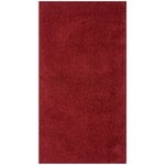 Myshaggy Solid Red Rug - Bargainia.com - 