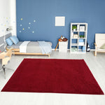 Myshaggy Solid Red Rug - Bargainia.com - 
